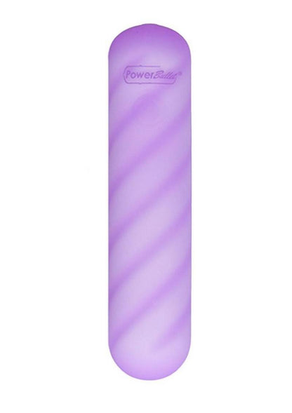 Softies Dual Silicone Rechargeable Body Bullet Vibrator - Purple - 4in