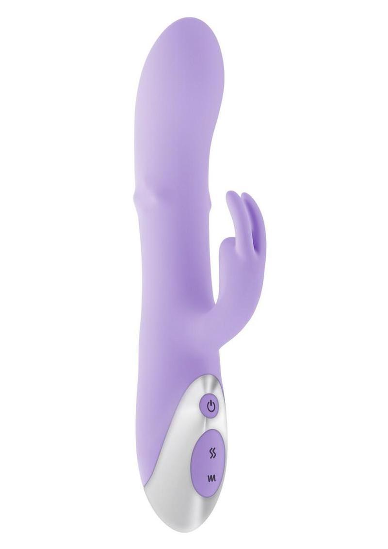 Spinderella Rechargeable Silicone Dual Vibe - Purple