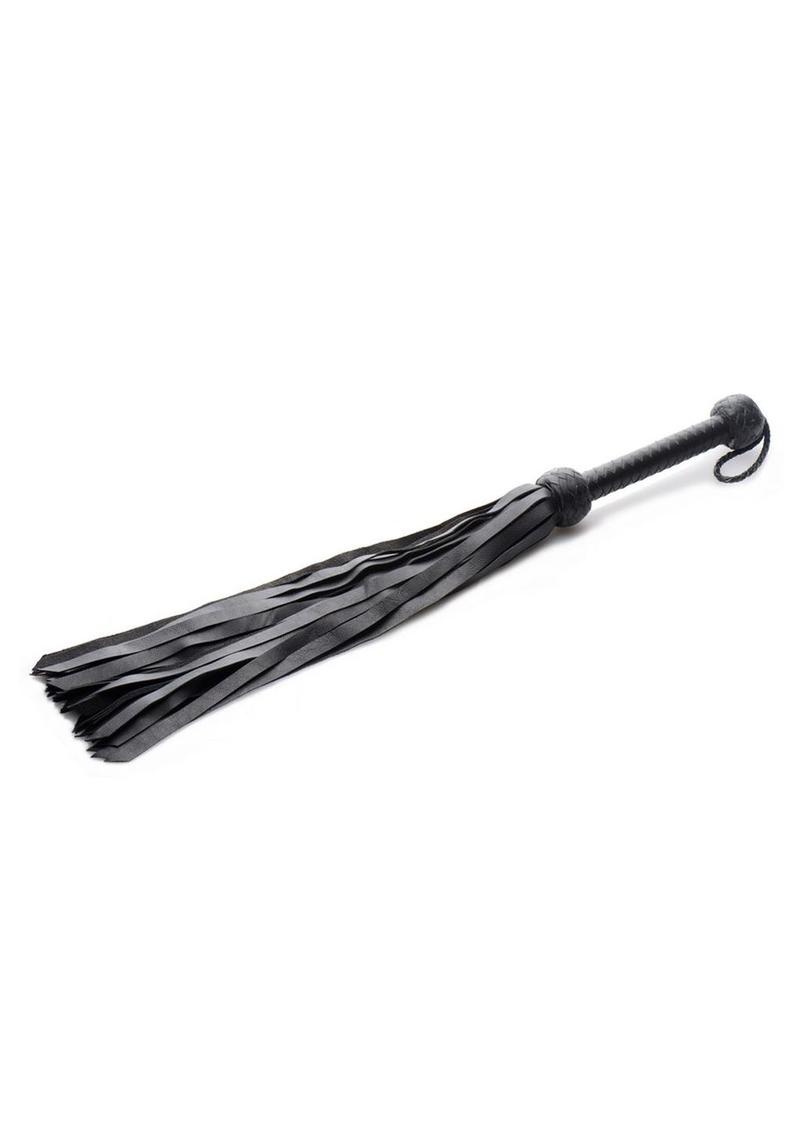 Strict Leather Premium Deerskin Flogger - Black