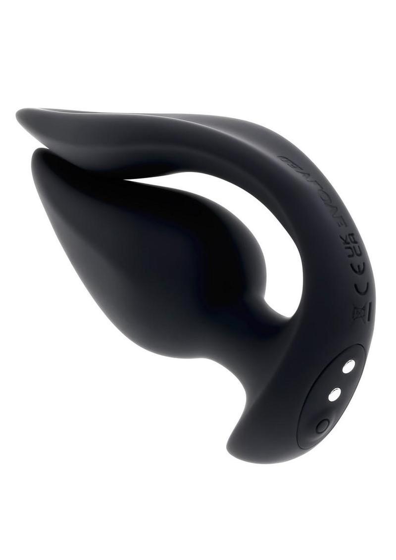 The Genie Rechargeable Silicone Multi-Play Vibrator with Remote
