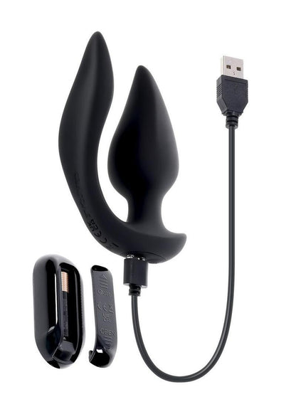 The Genie Rechargeable Silicone Multi-Play Vibrator with Remote