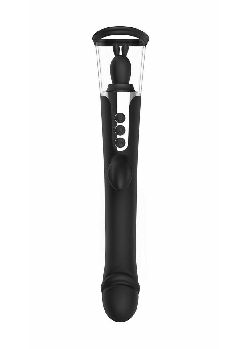 The Rabbit Company The 3 Way Rabbit Rechargeable Silicone Triple Stimulating Vibrator