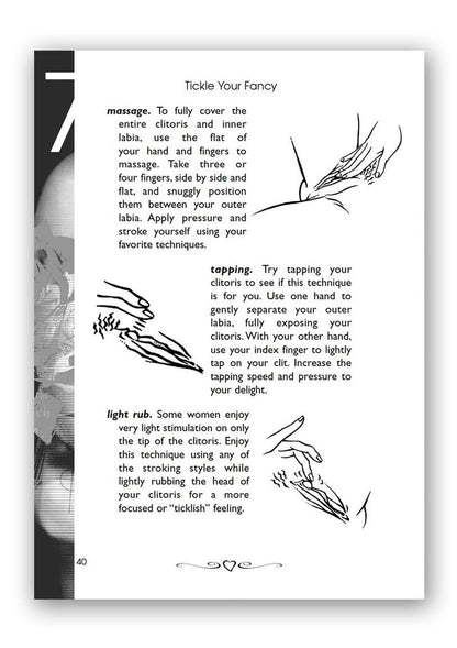 Tickle Your Fancy Womans Guide to Sexual Self Pleasure Book By Dr. Sadie Allison