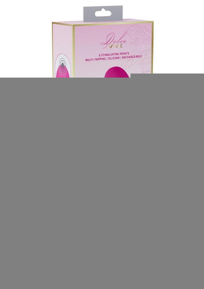 Vive Mimi 10 Function Silicone Rechargeable Triple Motor G-Spot and Tapping Rabbit Vibrator - Pink