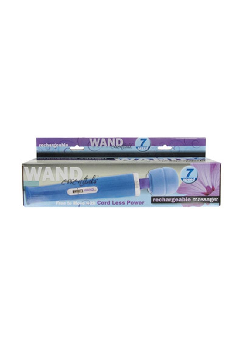 Wand Essentials Rechargeable Wand Massager - 110v - Blue