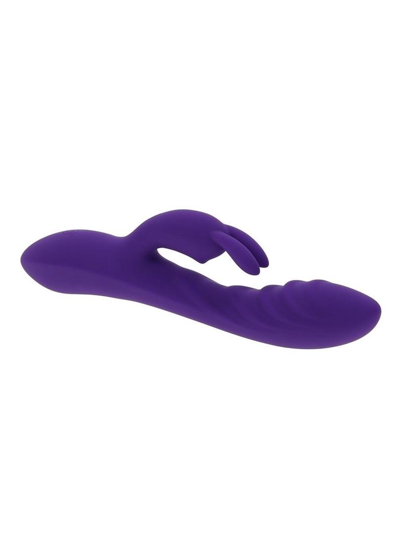 Wavy Rabbit Rechargeable Silicone Dual Motor Vibrator