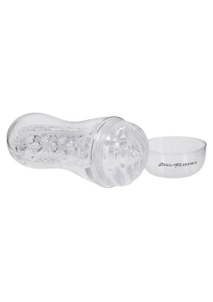 Zero Tolerance Casual Encounter Beaded Pussy Stroker with Vibrating C-Ring