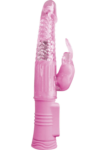 4Play Deluxe Slim Rabbit Vibrator - Pink