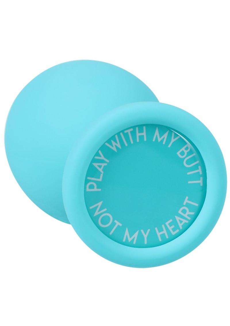 A-Play Trainer Set Silicone Anal Plugs - Teal - 3 Piece Set