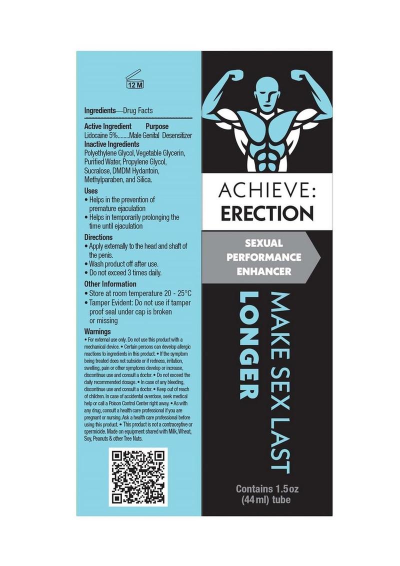 Achieve Erection Extending Gel