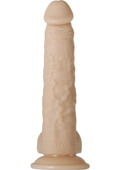 Adam and Eve - Adam's Rechargeable Silicone Vibrating Dildo with Balls