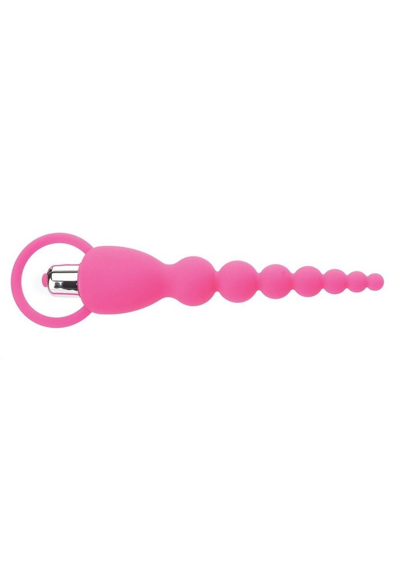 Adam and Eve Booty Bliss Silicone Vibrating Anal Beads