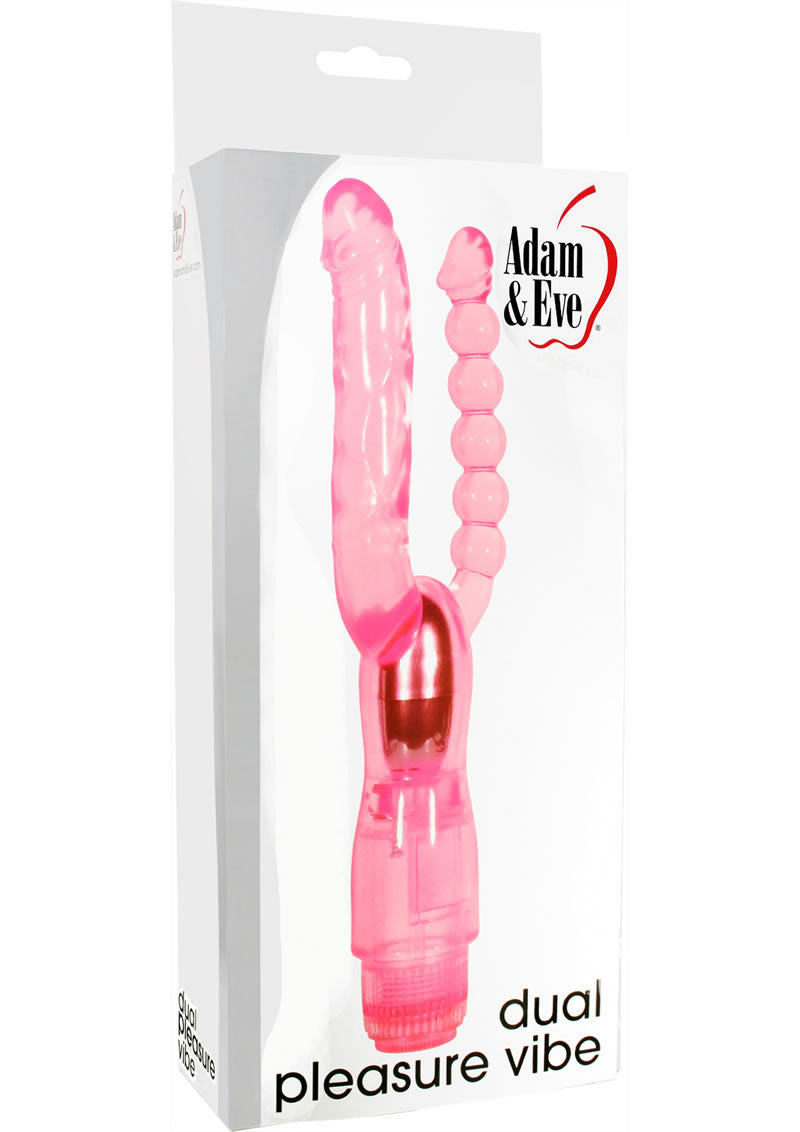 Adam and Eve Dual Pleasure Vibrator - Pink