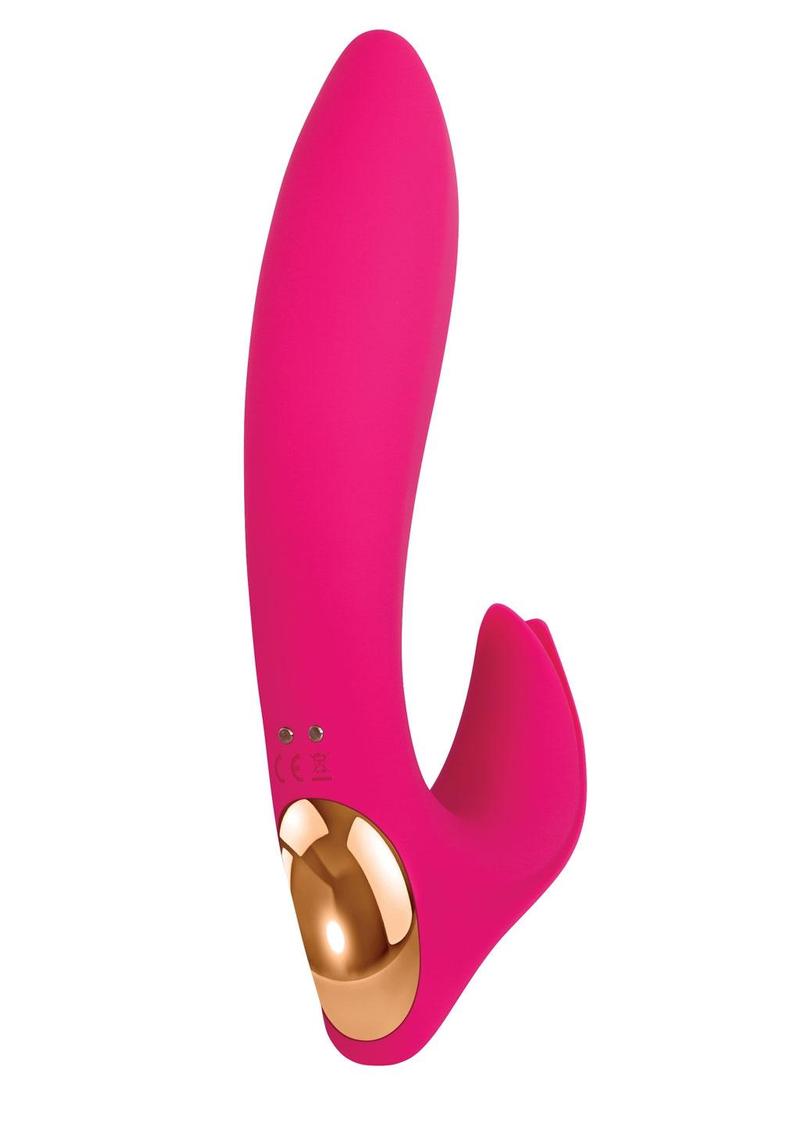 Adam and Eve - Eve's Bliss Vibrator Rechargeable Silicone Dual Stimula ...