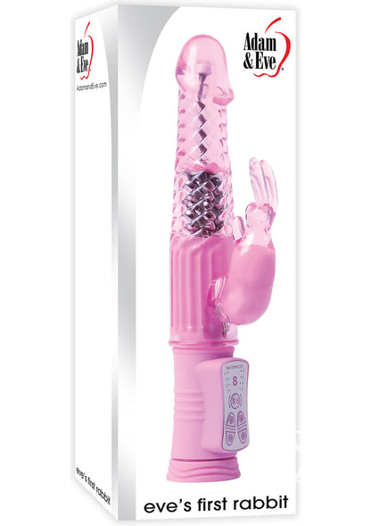 Adam and Eve - Eve's First Rabbit Vibrator - Pink