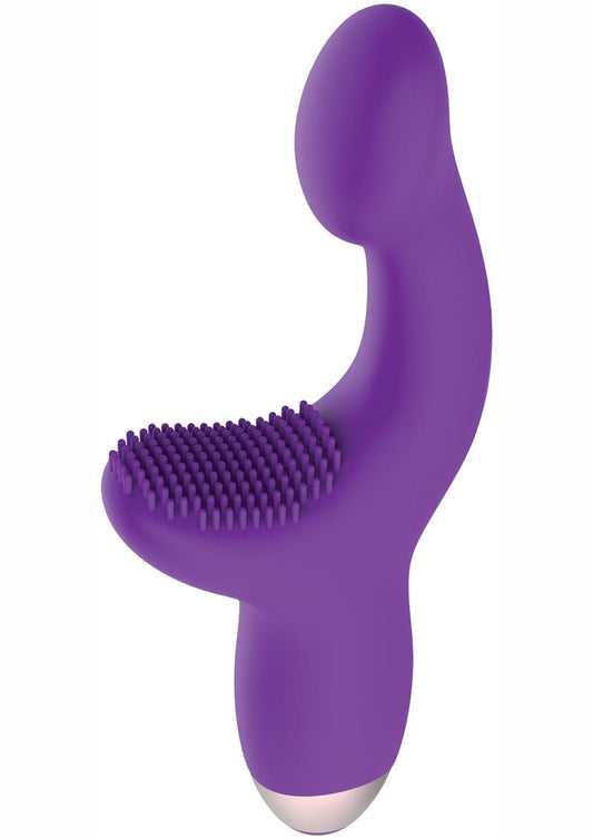 Adam and Eve - Eve's Rechargeable Silicone G-Spot Pleaser Vibrator - Purple