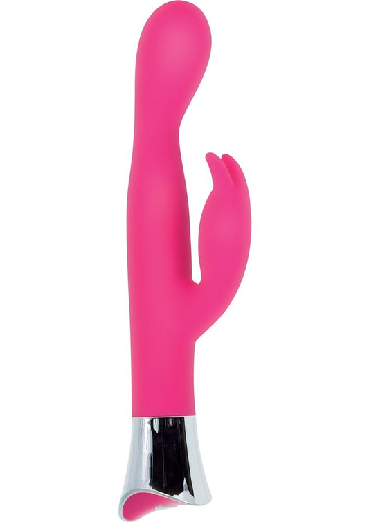 Adam and Eve G-Bunny Slim Silicone Rabbit Vibrator - Pink