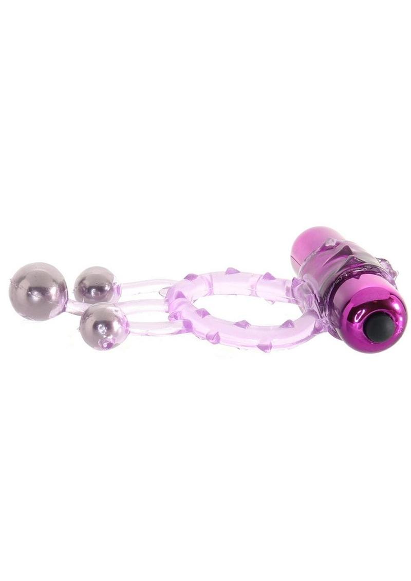 Adam and Eve 's Triple Ball Bangin' Vibrating Ring