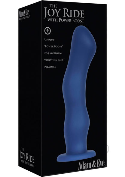 Adam and Eve The Joy Ride with Power Boost Rechargeable Silicone G-Spot Vibrator - Purple