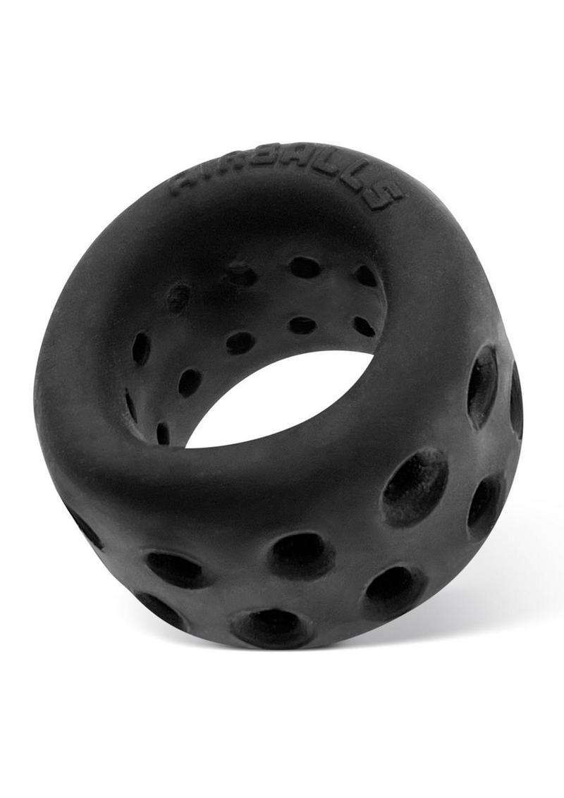 Airballs Air-Lite Silicone Ballstretcher - Black/Black Ice