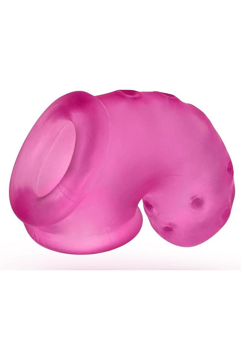 Airlock Air-Lite Vented Silicone Chastity - Pink Ice