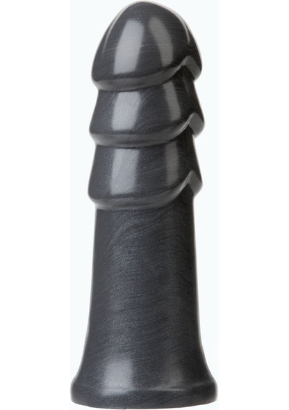 American Bombshell B-7 Warhead Dildo - Grey/Gun Metal - 7.1in