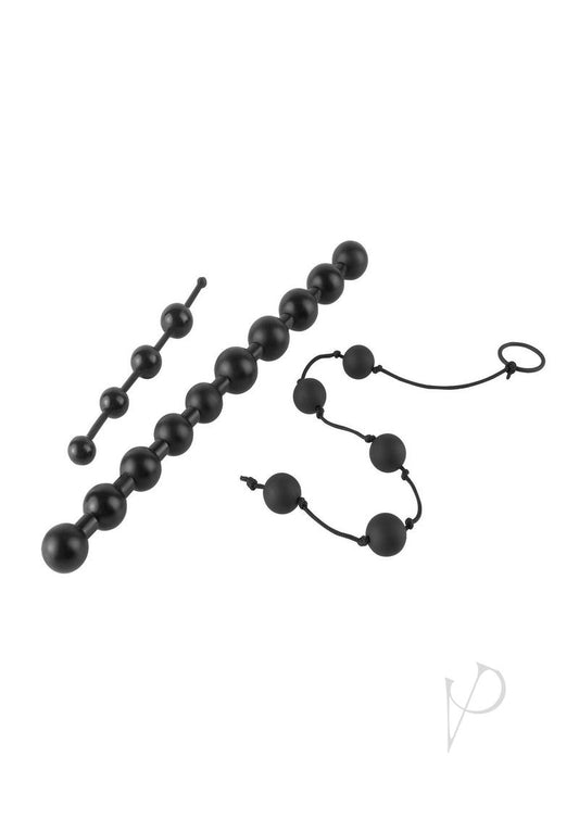 Anal Fantasy Collection Beginner's Bead Kit - Black