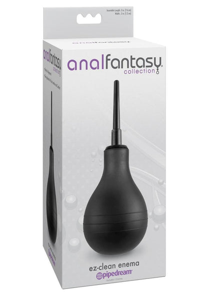 Anal Fantasy Collection EZ Clean Enema Bulb - Black