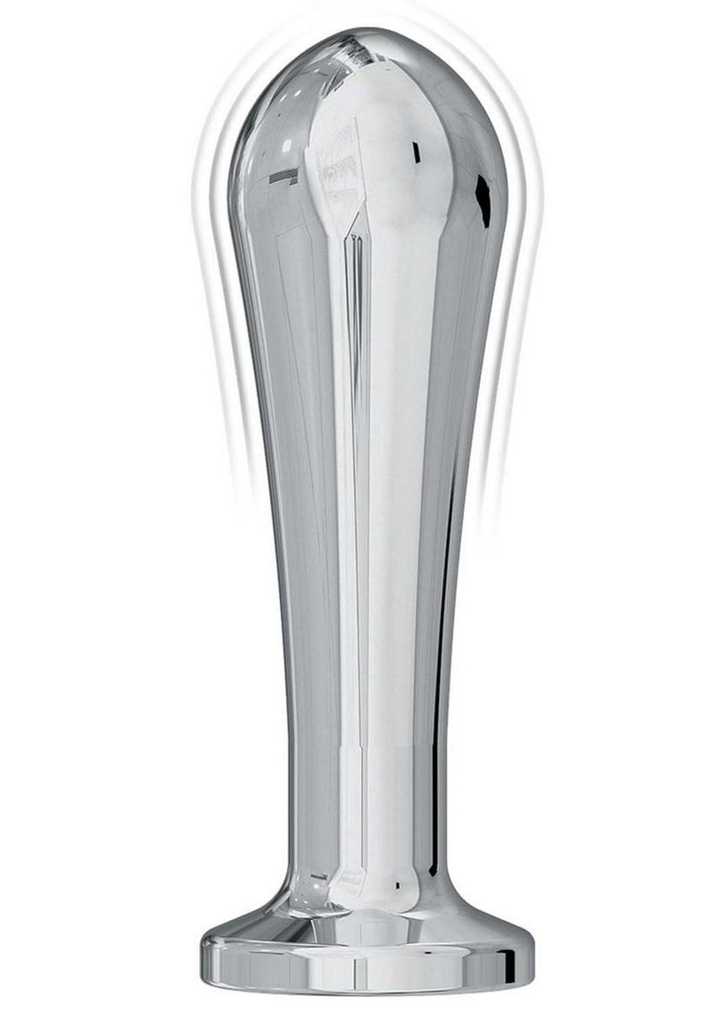 Ass-Sation Remote Control Vibrating Metal Anal Bulb