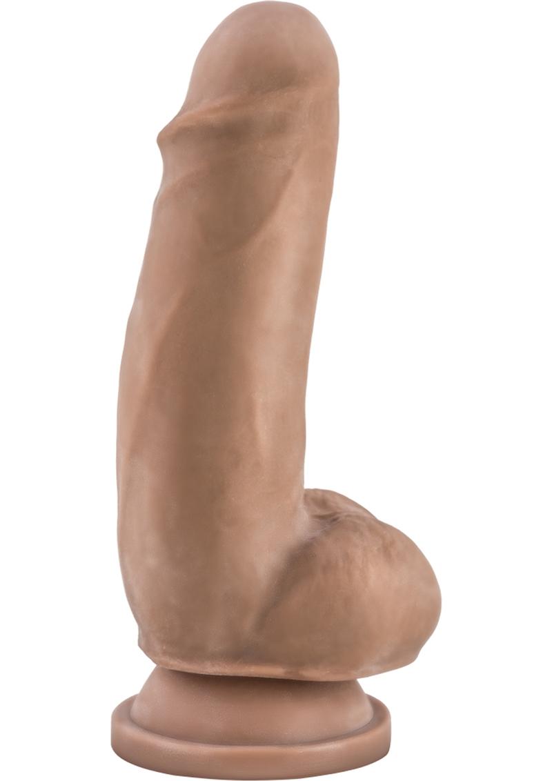 Au Naturel Sensa Feel El Gordo Dildo - Caramel - 7in