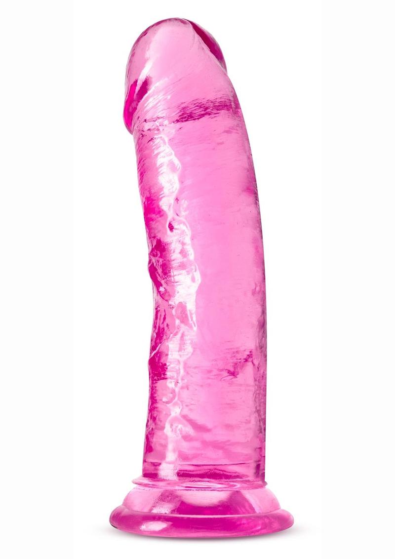 B Yours Plus Roar N' Ride Realistic Dildo - Pink - 8in