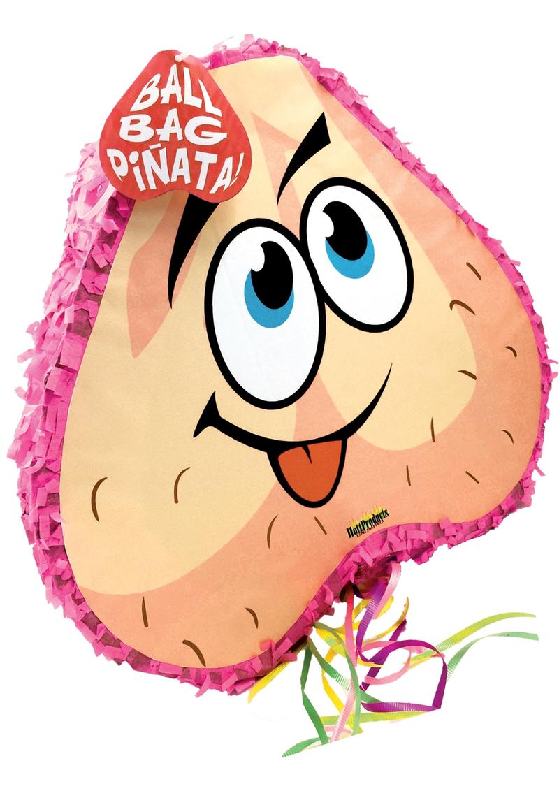 Ball Bag Pinata - Pink