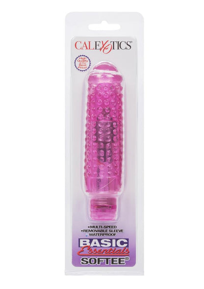 Basic Essentials Softee Vibrator - Pink