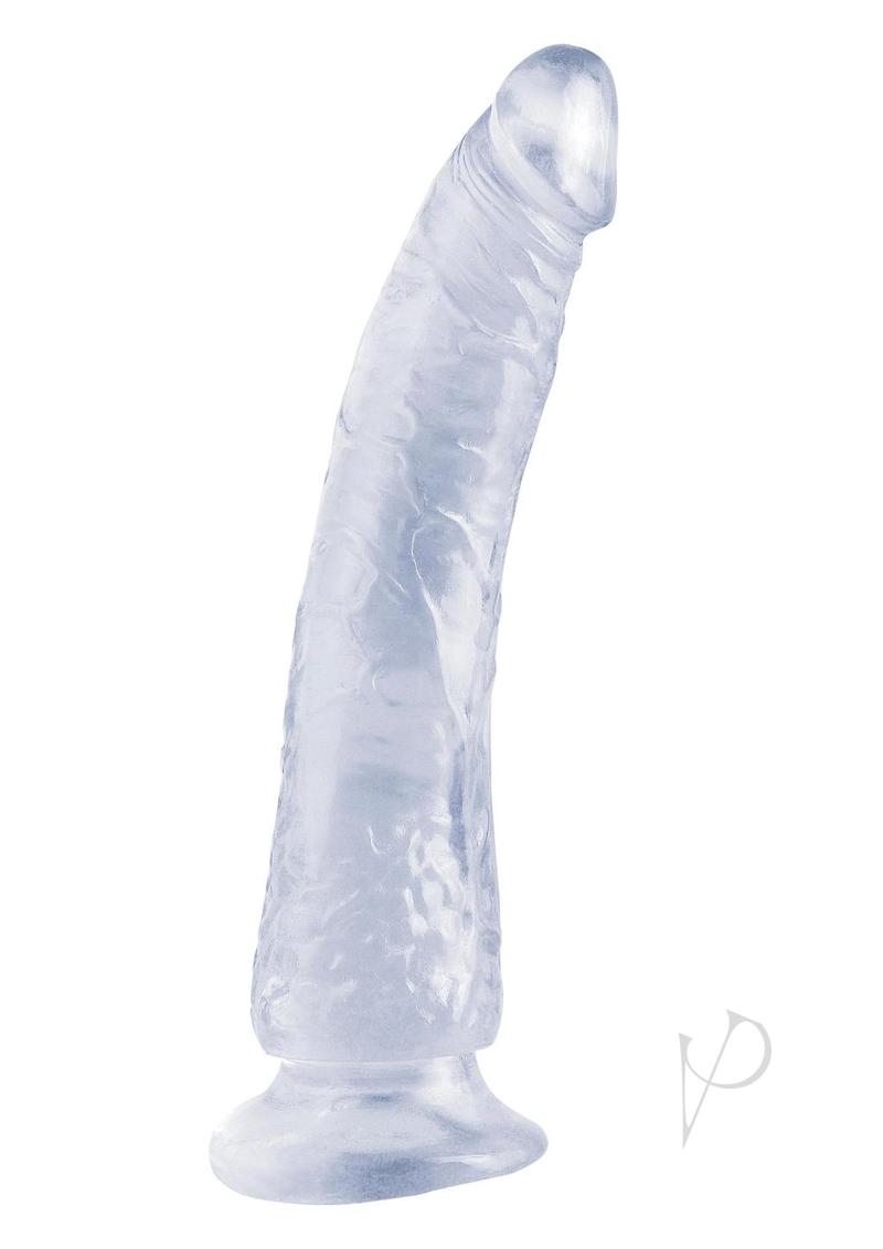 Basix Dong Slim 7 with Suction Cup - Clear - 7in