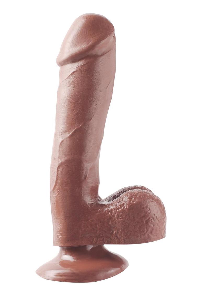 Basix Dong Suction Cup - Chocolate - 7.5in