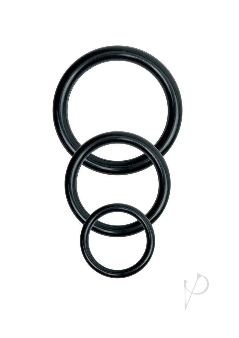 Basix Rubber Works Universal Harness - Black - Plus Size