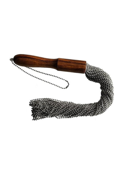 Beaded Metal Flogger - Metal