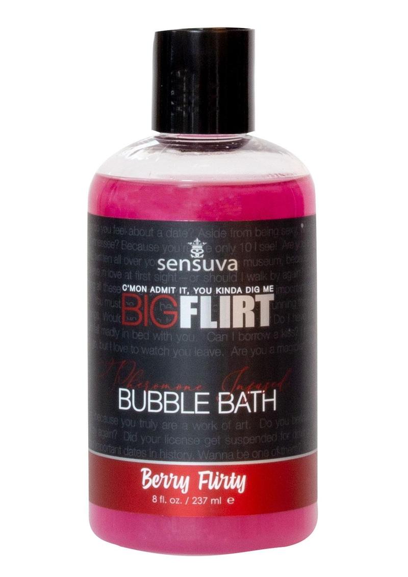 Big Flirt Pheromone Bubble Bath 8oz - Berry Flirty