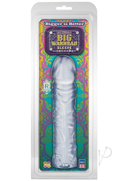 Big Warhead Sleeve - Clear - 8in