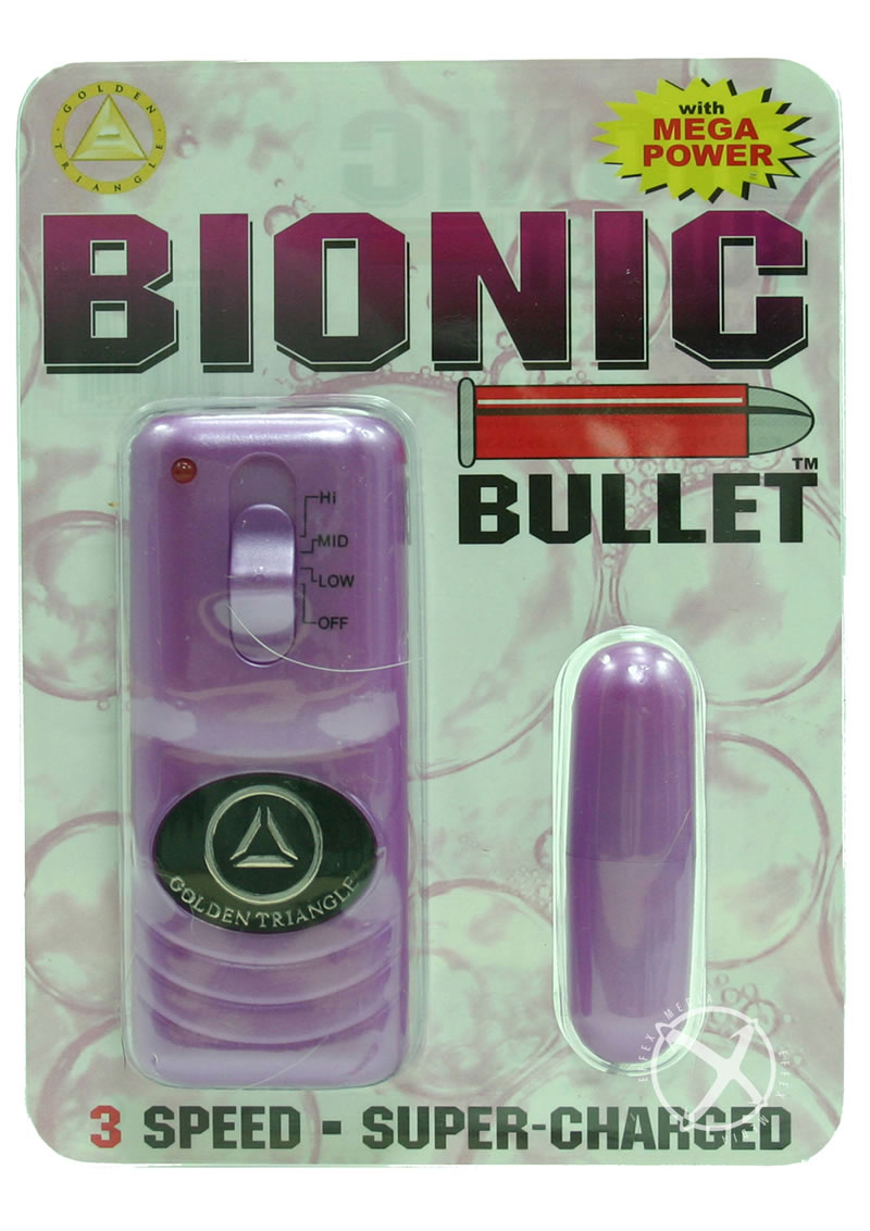 Bionic Bullet Slim 3 Speed Supercharged with Remote - Purple