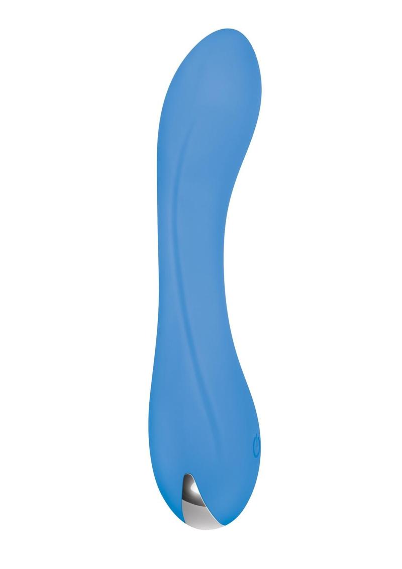 Blue Crush Rechargeable Silicone Vibrator