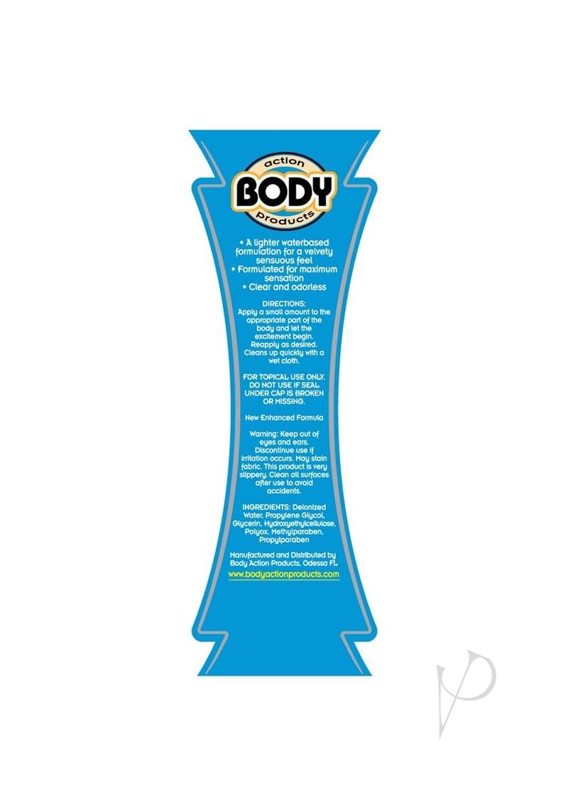 Body Action Ultra Glide Water Based Lubricant - 2.2 Oz