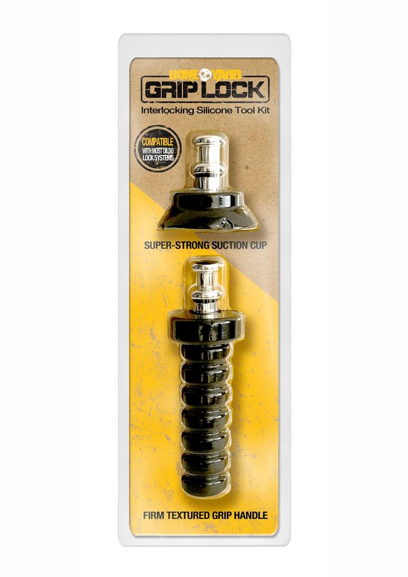 Boneyard Silicone Grip Lock Kit - Black - 2 Per Set