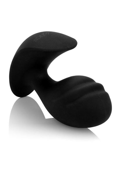 Booty Ball Petite Probe Silicone Butt Plug - Black