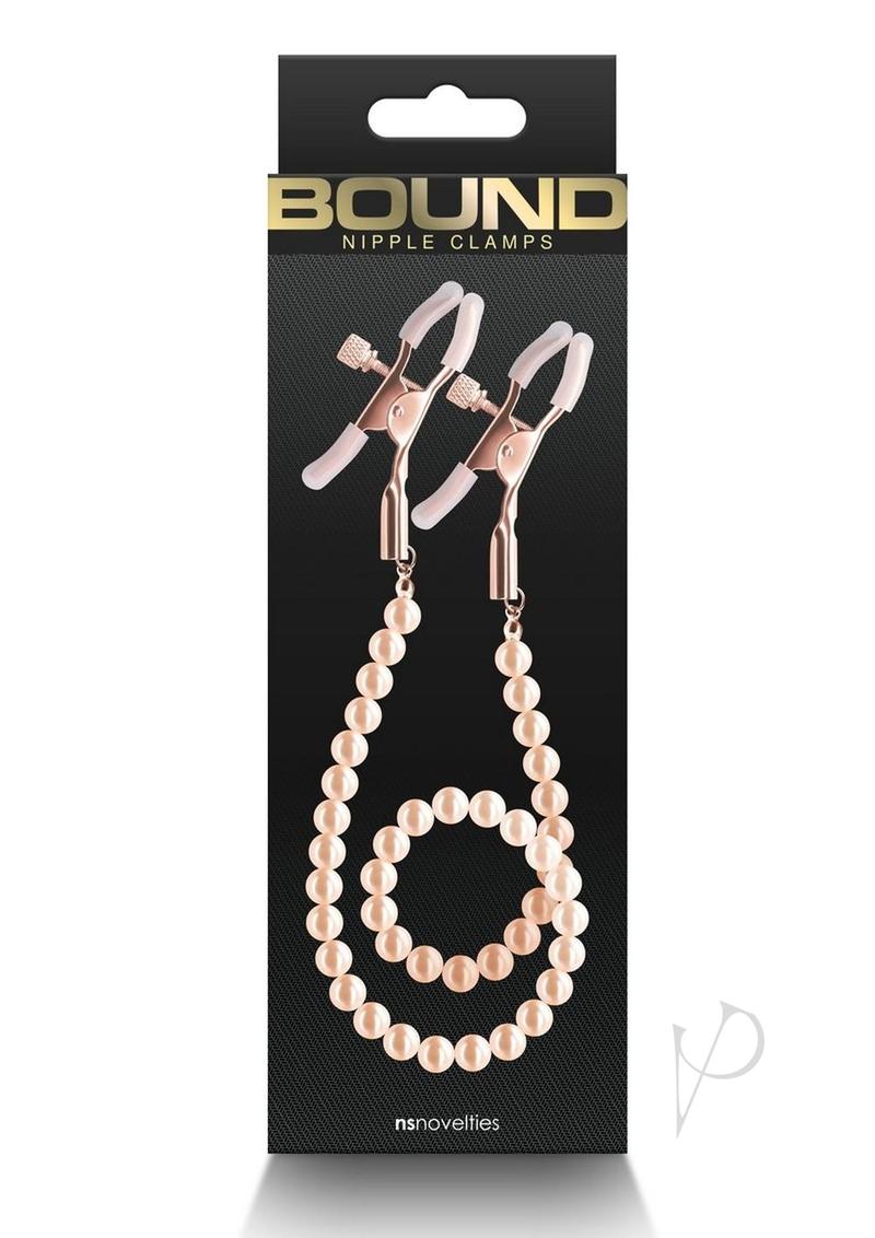 Bound Nipple Clamps Dc1 - Metal/Rose Gold