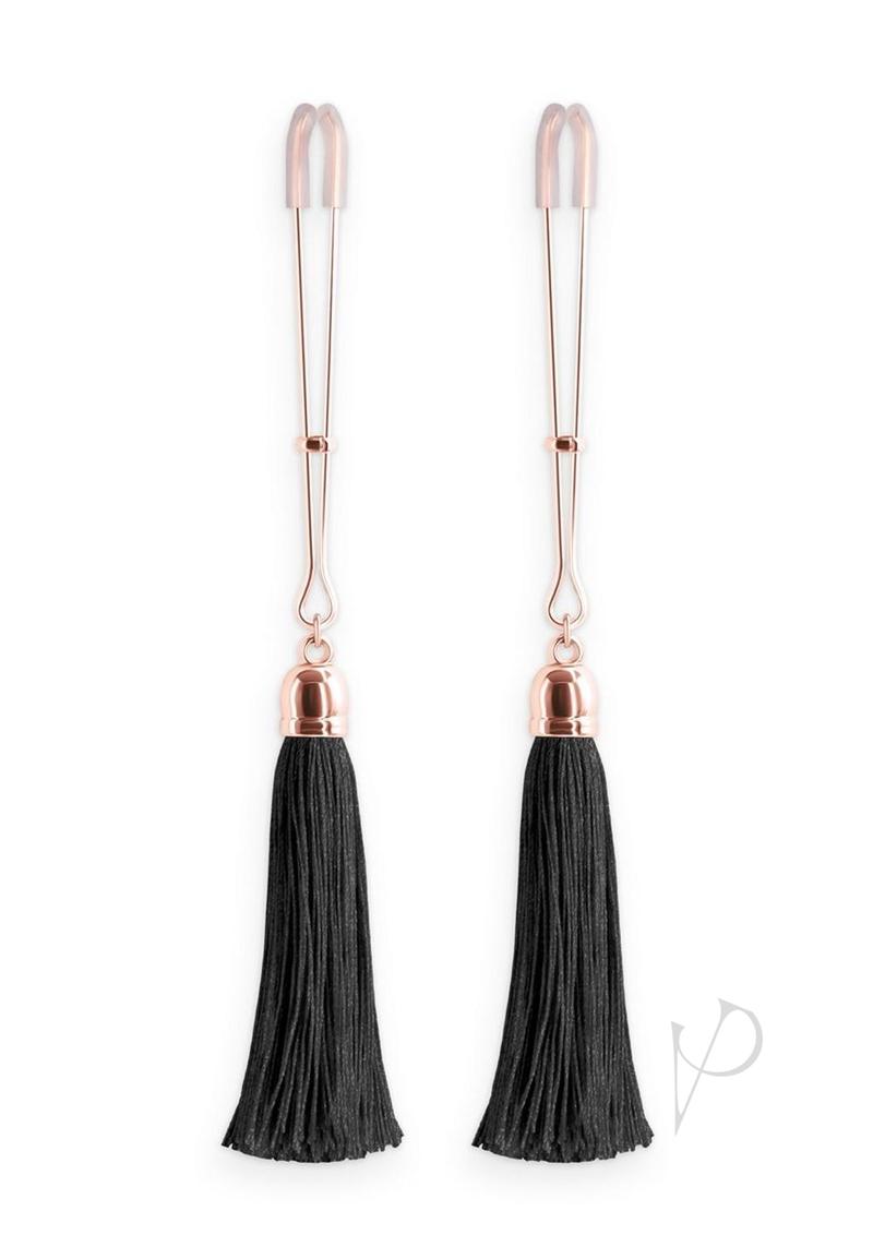 Bound Nipple Clamps T1 - Black/Metal/Rose Gold