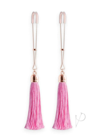 Bound Nipple Clamps T1 - Metal/Pink/Rose Gold