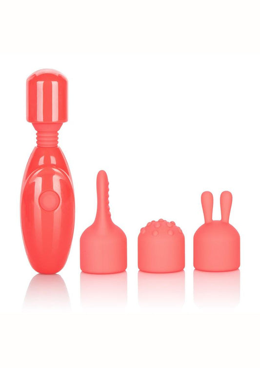 Calexotics Rechargeable Massager Kit Waterproof - Red