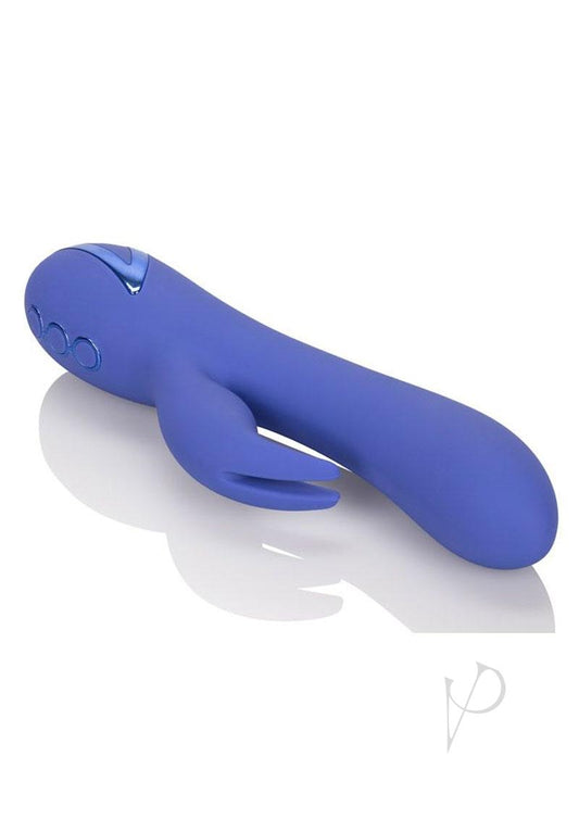 California Dreaming Beverly Hills Bunny Silicone USB Rechargeable Multifunction Waterproof - Blue/Purple