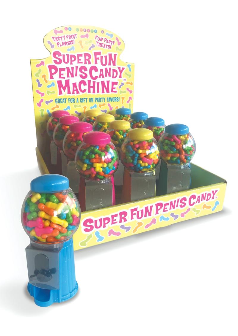 Candyprints Super Fun Penis Candy Machines Counter - 12 Per Display/Display